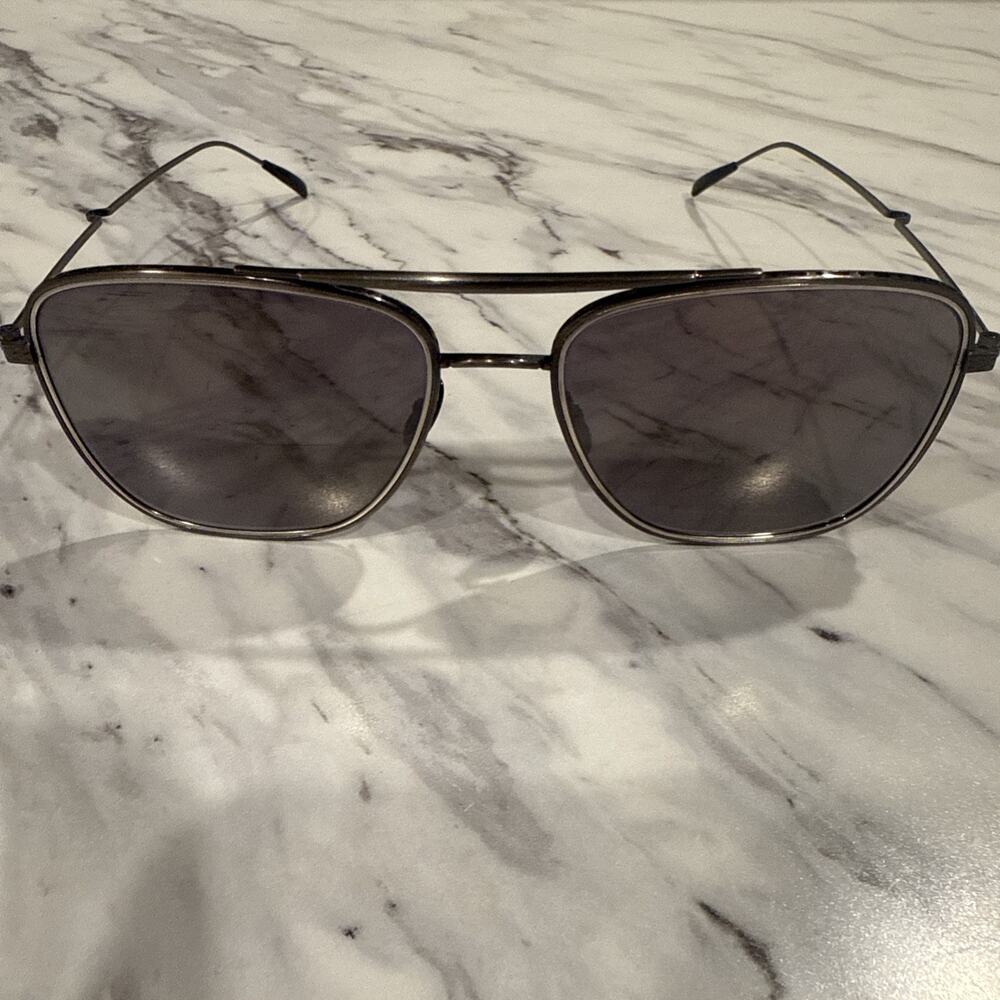 Garrett Leight Black Sunglasses